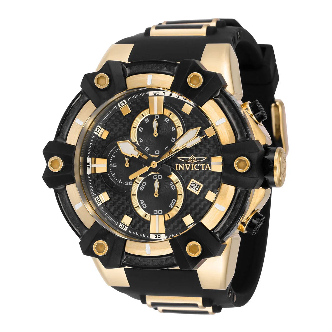 RELOJ INVICTA CARBON HAWK 37282 - NEGRO