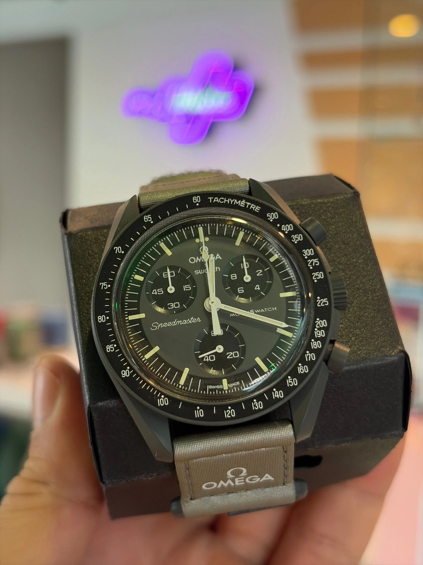 Reloj Omega X Swatch MoonSwatch Biocerámica Mercury