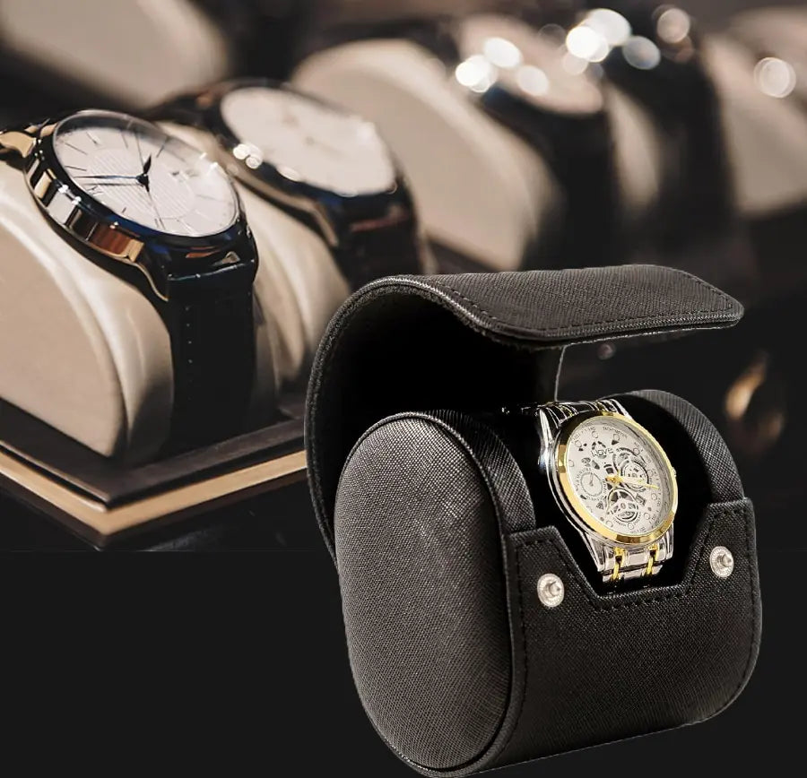 Estuche Reloj en Cuero MWHITE.COM.CO