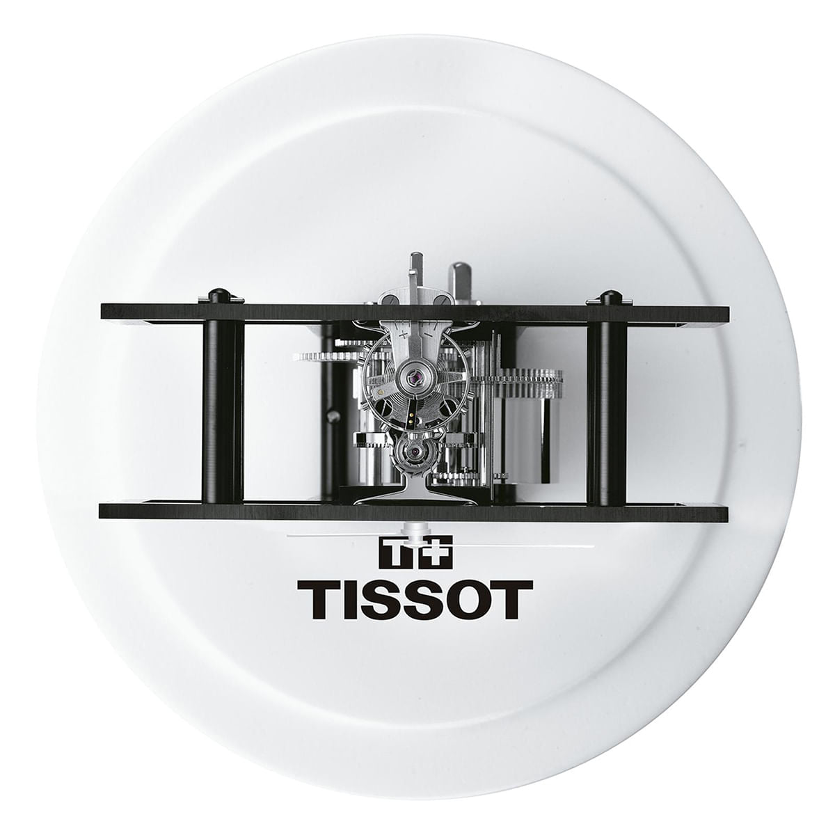 Reloj de Mesa Tissot T-Clock Manual Wind T855.942.39.050.00 - imagen 2
