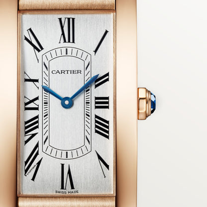 Reloj Cartier Tank Américaine Grande Oro Rosa WGTA0134