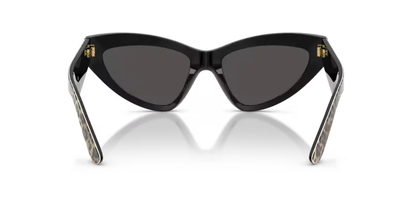 GAFAS 0DG4439 316387 - Leopardo marrón sobre negro Dolce & Gabbana