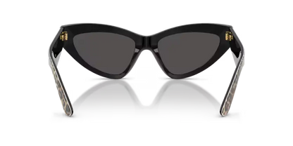 GAFAS 0DG4439 316387 - Leopardo marrón sobre negro Dolce & Gabbana