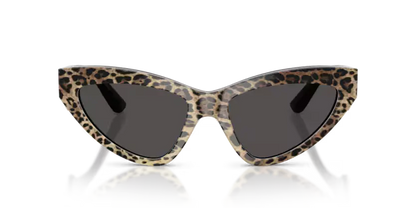 GAFAS 0DG4439 316387 - Leopardo marrón sobre negro Dolce & Gabbana