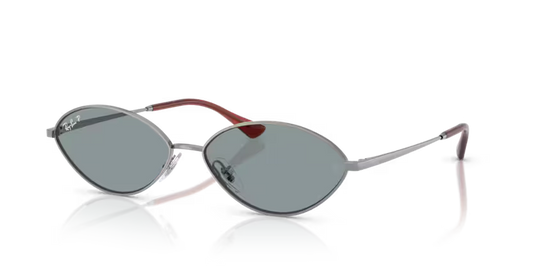 Gafas Ray-Ban Kai 3757 004/2V Gris Plomo Azure Polarizadas – Originales Colombia