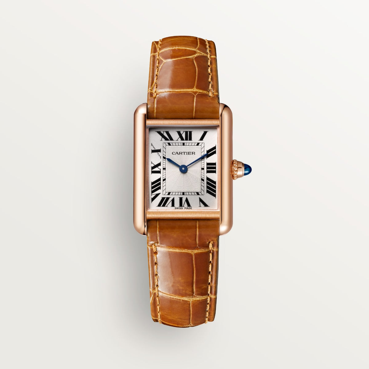 Reloj Cartier Tank Louis Cartier Pequeño Oro Rosa WGTA0010