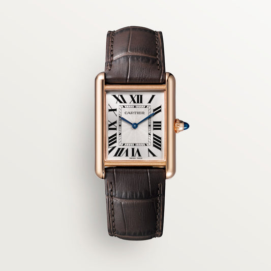 Reloj Cartier Tank Louis Cartier Mediano Oro Rosa WGTA0011