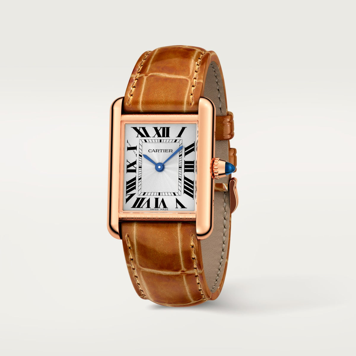 Reloj Cartier Tank Louis Cartier Pequeño Oro Rosa WGTA0010