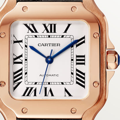 Reloj Cartier Santos Mediano Oro Rosa WGSA0028