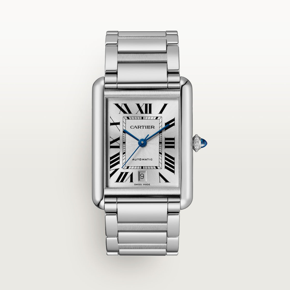 Reloj Cartier Tank Must XL Automático Acero Brazalete WSTA0053