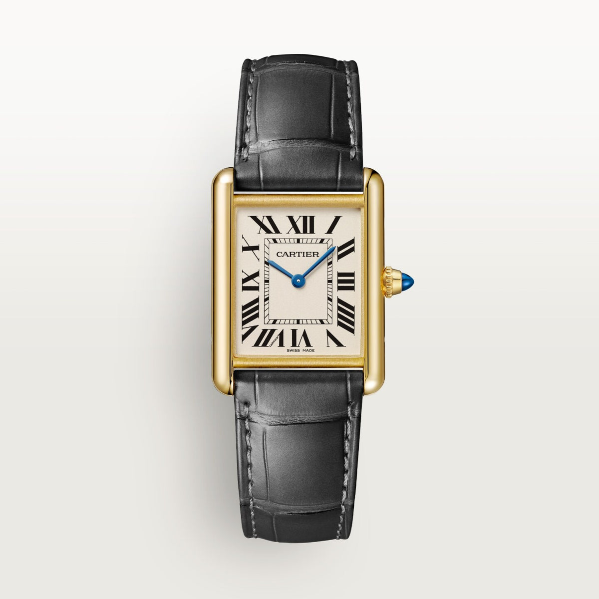 Reloj Cartier Tank Louis Cartier Mediano Oro Amarillo Cuarzo WGTA0343