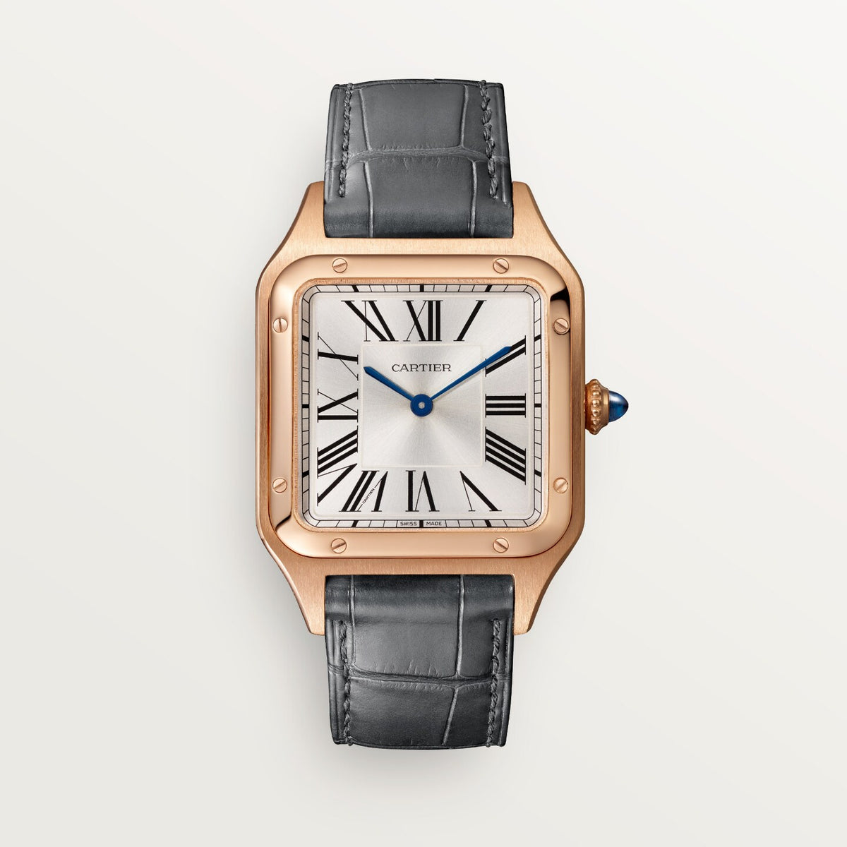 Reloj Cartier Santos-Dumont Grande Oro Rosa WGSA0116