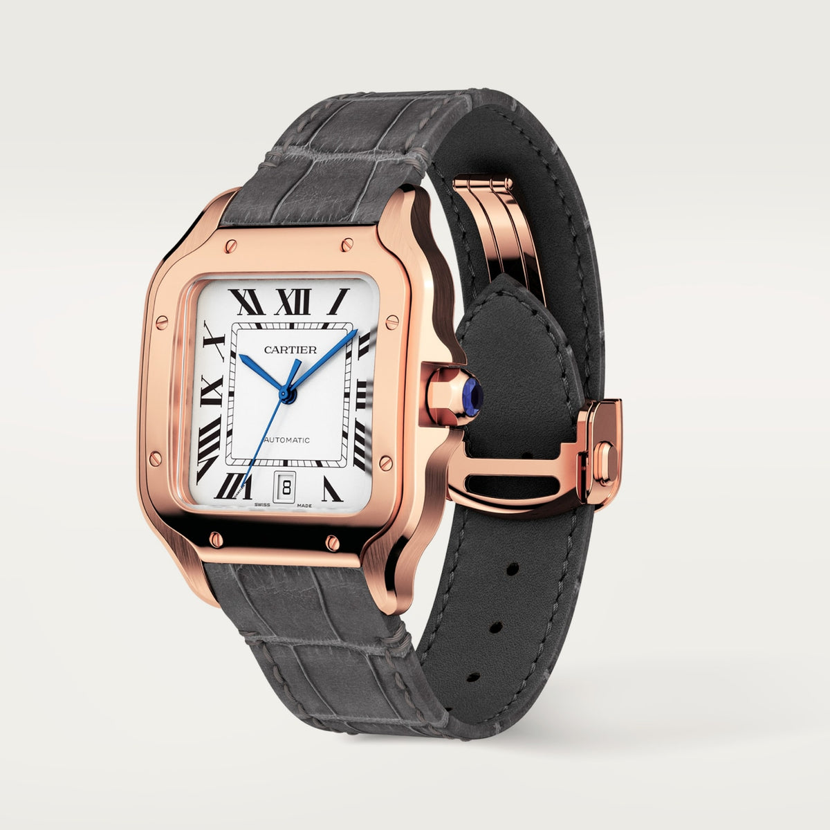 Reloj Cartier Santos Grande Oro Rosa WGSA0019