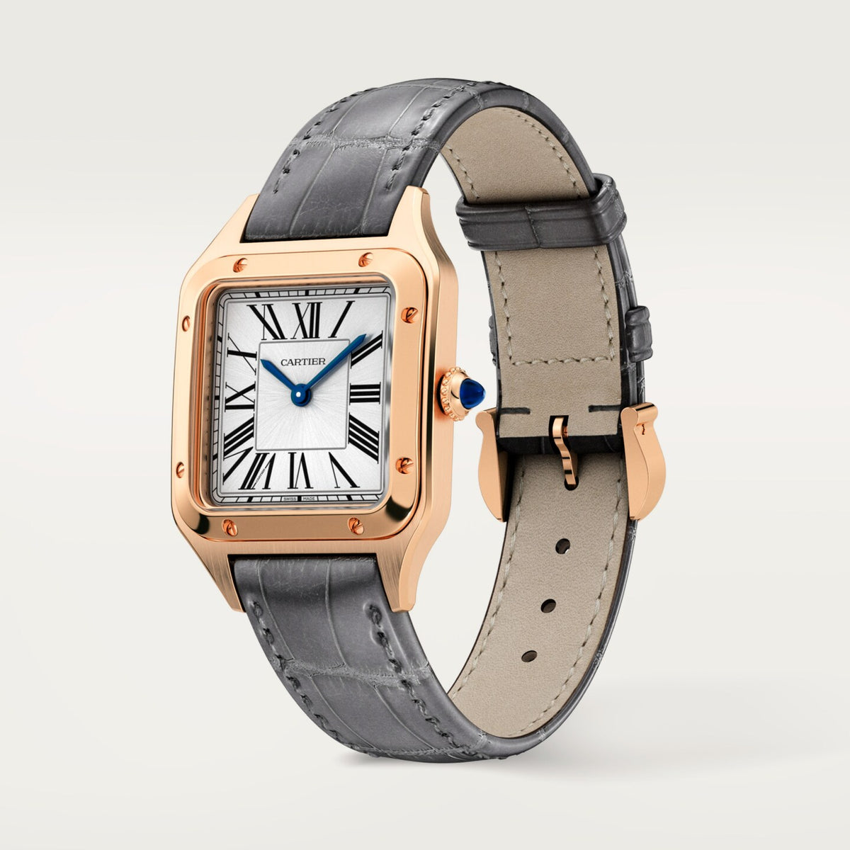 Reloj Cartier Santos-Dumont Pequeño Oro Rosa WGSA0117