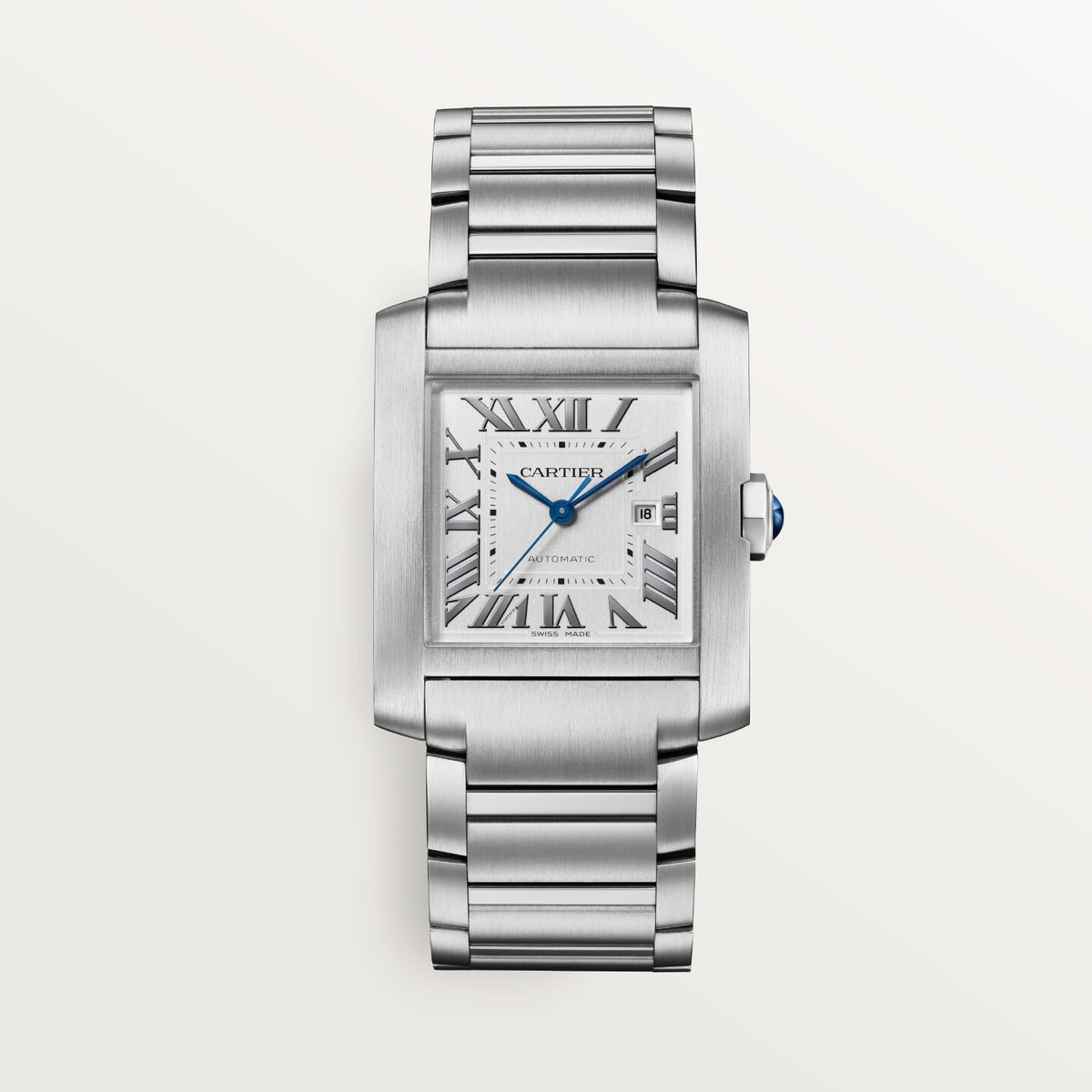 Reloj Cartier Tank Française Grande Automático Acero WSTA0067