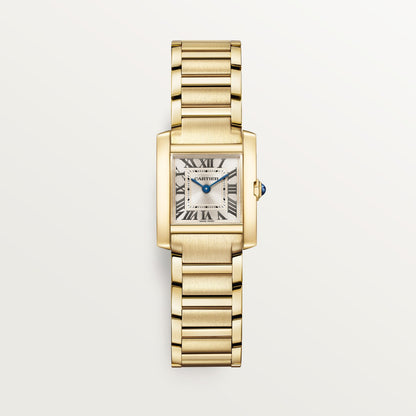 Reloj Cartier Tank Française Pequeño Oro Amarillo WGTA0344