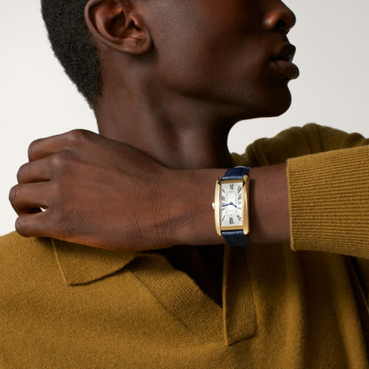 Reloj Cartier Tank Américaine Grande Oro Amarillo WGTA0300