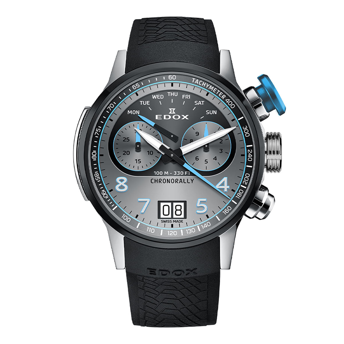 Reloj Edox Chronorally 38003-TINBU-GNBU