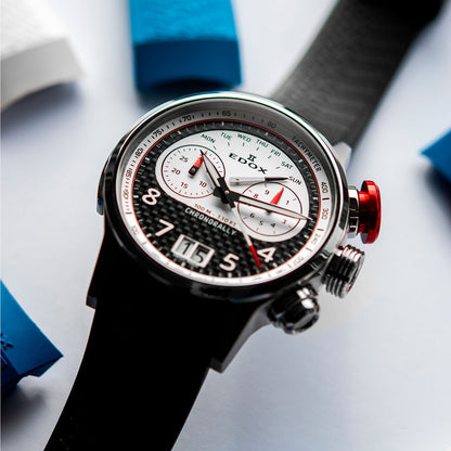 Reloj Edox Chronorally 38003-TINR-CANBR