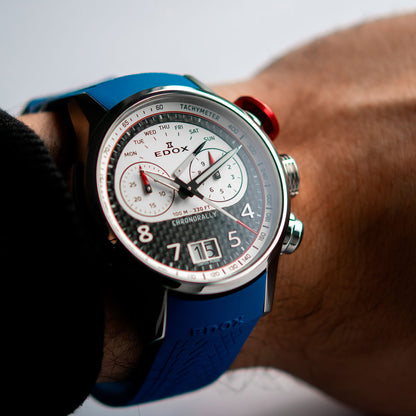 Reloj Edox Chronorally 38003-TINR-CANBR