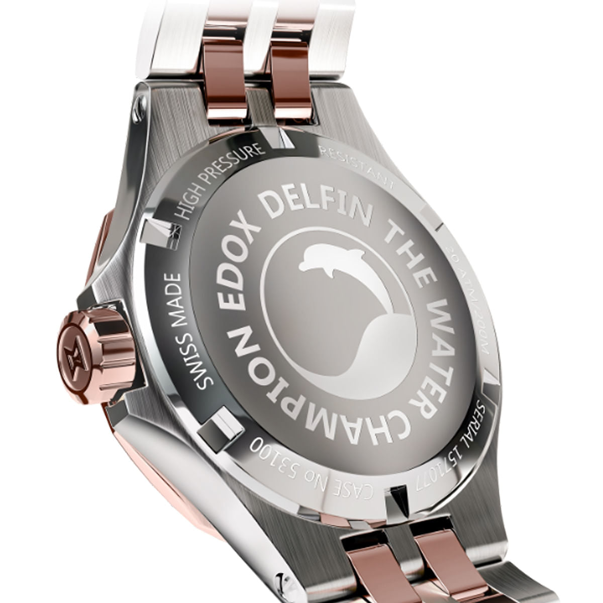 Reloj Edox Delfin 53100-357RM-NANRND