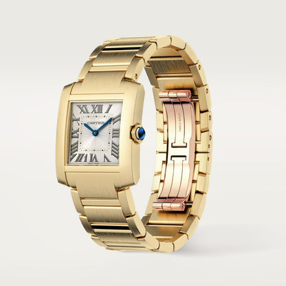 Reloj Cartier Tank Française Mediano Oro Amarillo WGTA0345