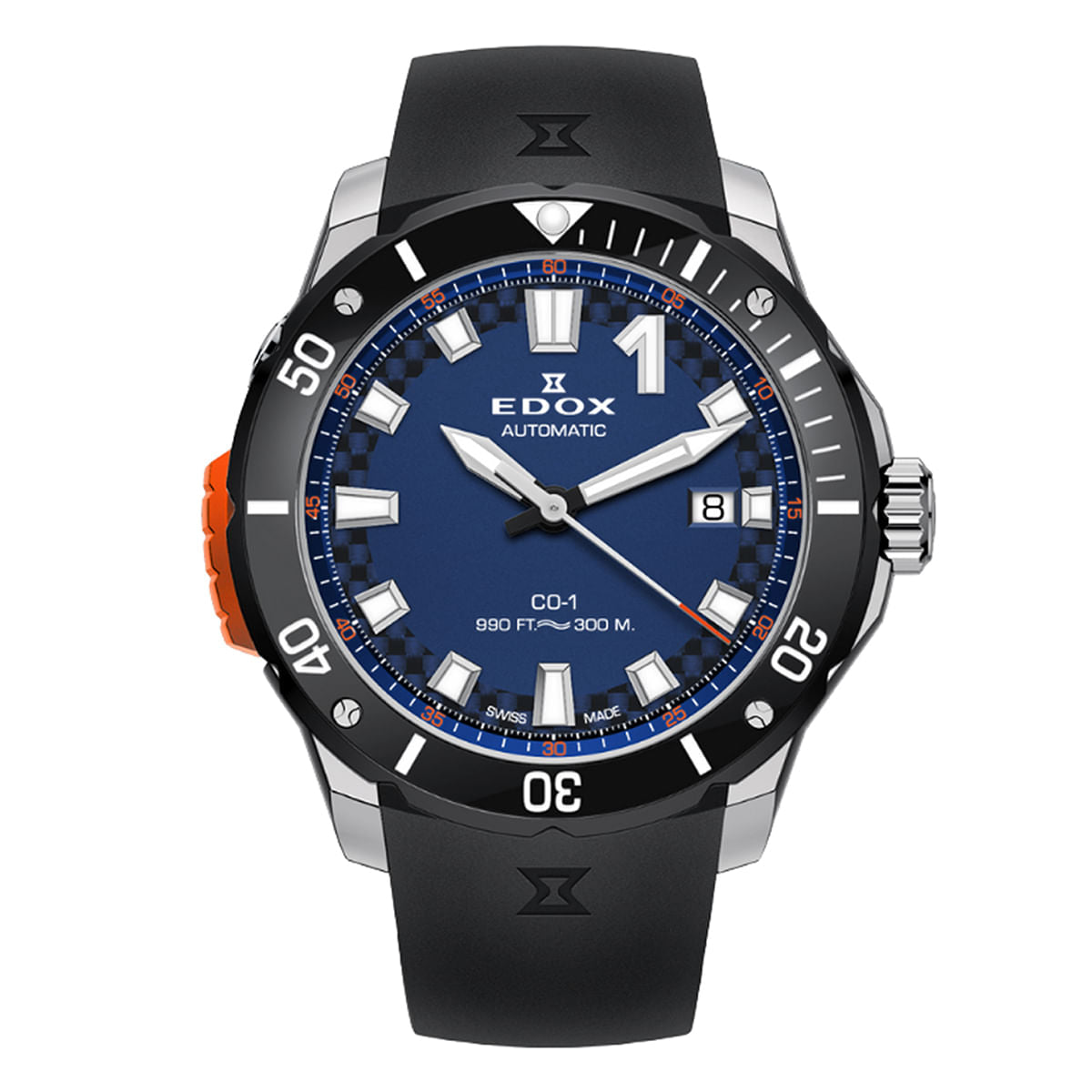 Reloj Edox CO-1 80137-3NO-CABUN