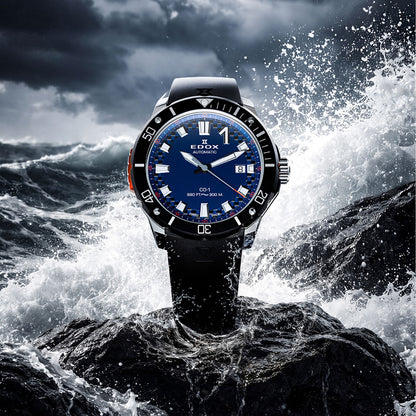 Reloj Edox CO-1 80137-3NO-CABUN
