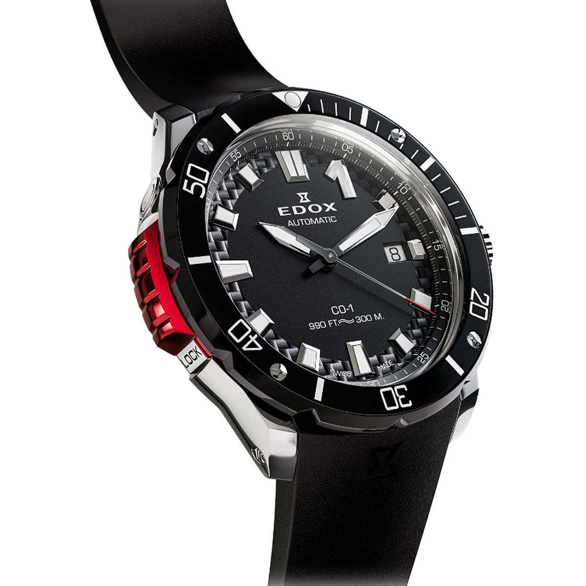 Reloj Edox CO-1 80137-3NR-CANN