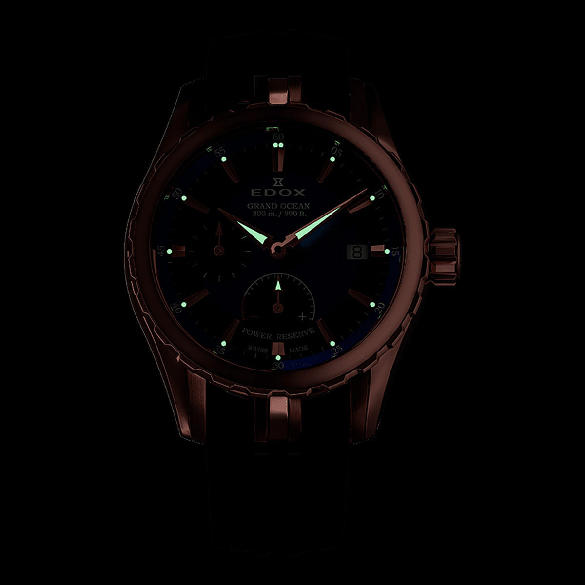 Reloj Edox Grand Ocean 94500-37RCA-BUIR