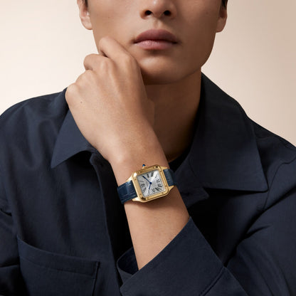 Reloj Cartier Santos-Dumont Grande Oro Amarillo WGSA0139
