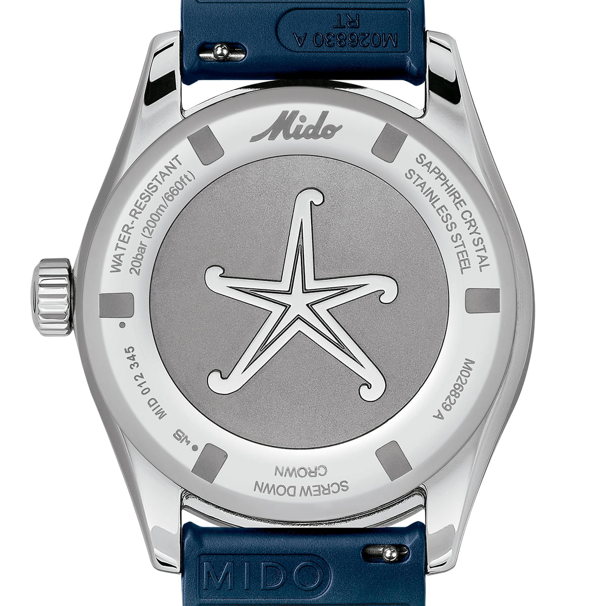Reloj Mido Ocean Star Decompression Worldtimer M026.829.17.041.00