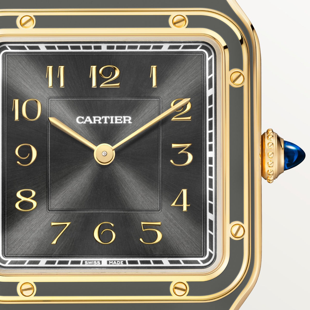 Reloj Cartier Santos-Dumont Grande Oro Amarillo WGSA0097