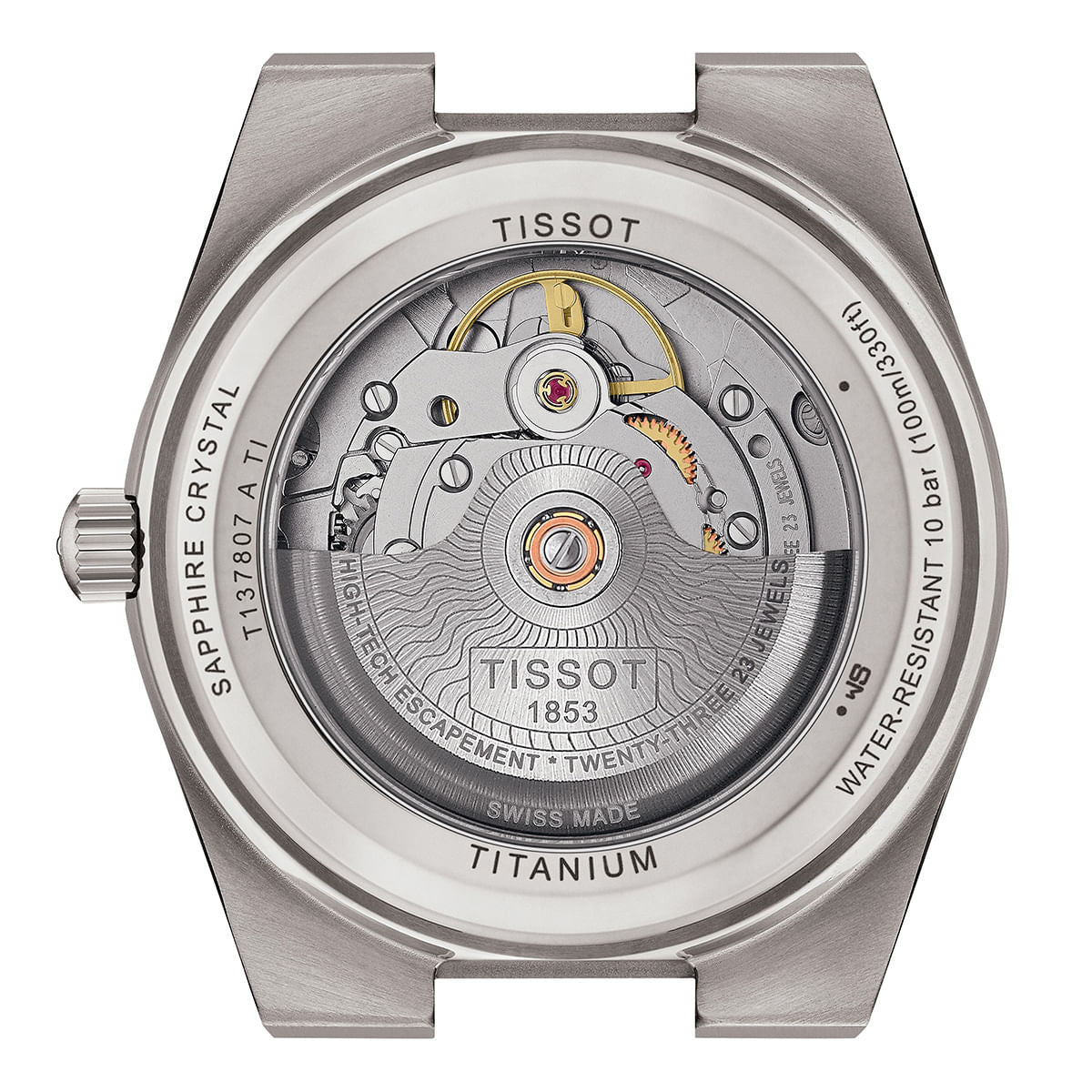 Reloj Tissot PRX Titanio T137.807.44.041.00 - imagen 3