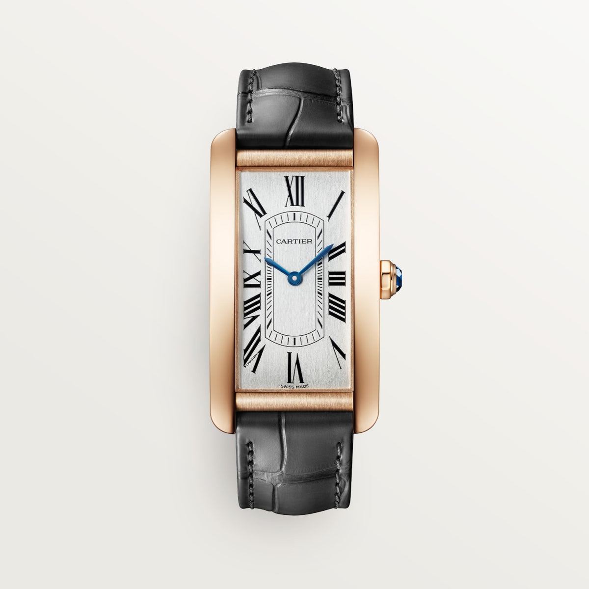 Reloj Cartier Tank Américaine Grande Oro Rosa WGTA0134