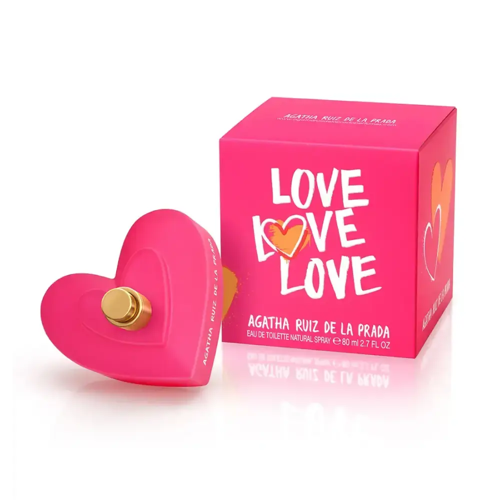 Agatha Ruiz de la Prada LOVE - 80ML - Perfumes