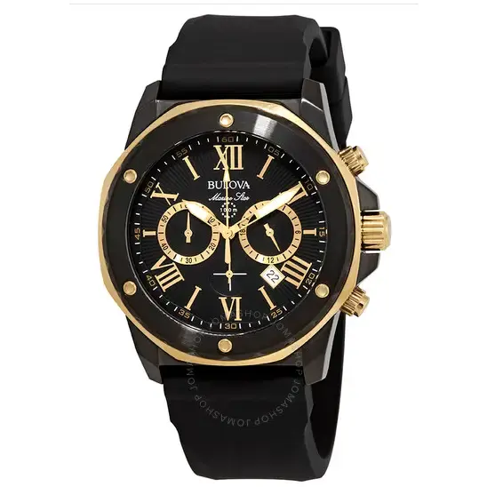 BULOVA-Marine Star Chronograph Men's 98B278 - MWHITE.COM.CO