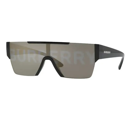 Gafas de sol Burberry RELOJES con montura negra y lentes gris diseño óptico