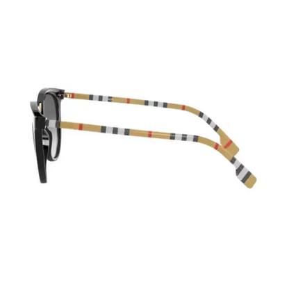 Gafas de sol Burberry 0BE con lentes Gris Degrade y mango de madera