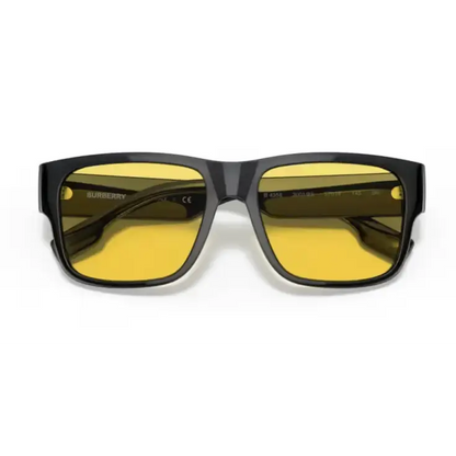 Gafas de sol negras y amarillas Burberry 0BE 4358 300185