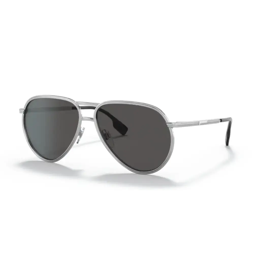 Gafas de sol Burberry metálicas con acabado mate