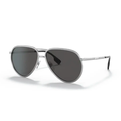 Gafas de sol Burberry metálicas con acabado mate
