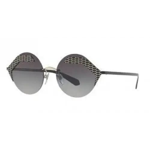 Gafas de sol BVLGARI 6089 2028/8G con lente negro y armazón en metal