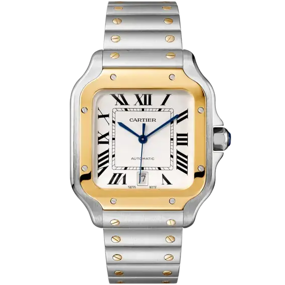 Reloj Cartier Santos Automatic Silver W2SA0009 - Relojes