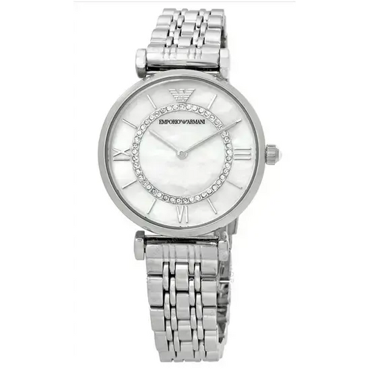 EMPORIO ARMANI Clásico esfera de nácar AR1908 - MWHITE.COM.CO