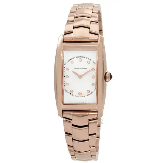 EMPORIO ARMANI Cuarzo esfera blanca ARS8303 - MWHITE.COM.CO
