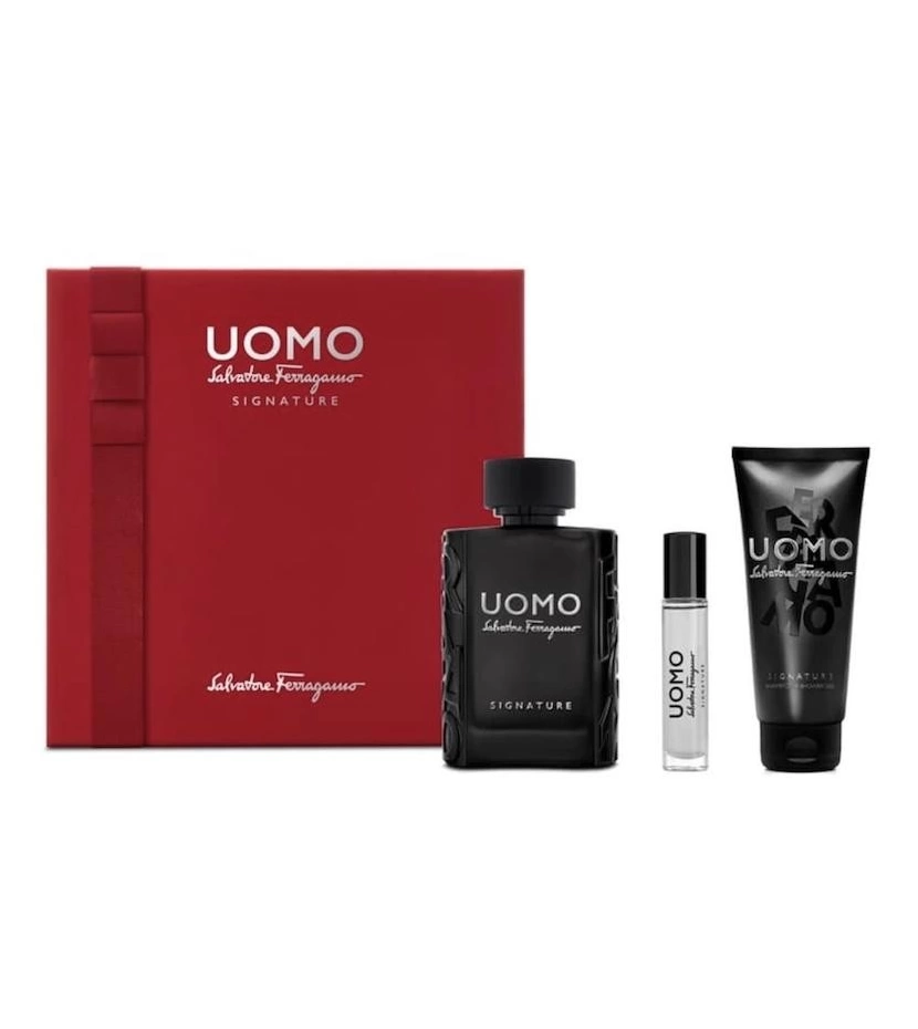 Estuche Perfume Salvatore Ferragamo Uomo Signature Original Hombre – Envío Colombia