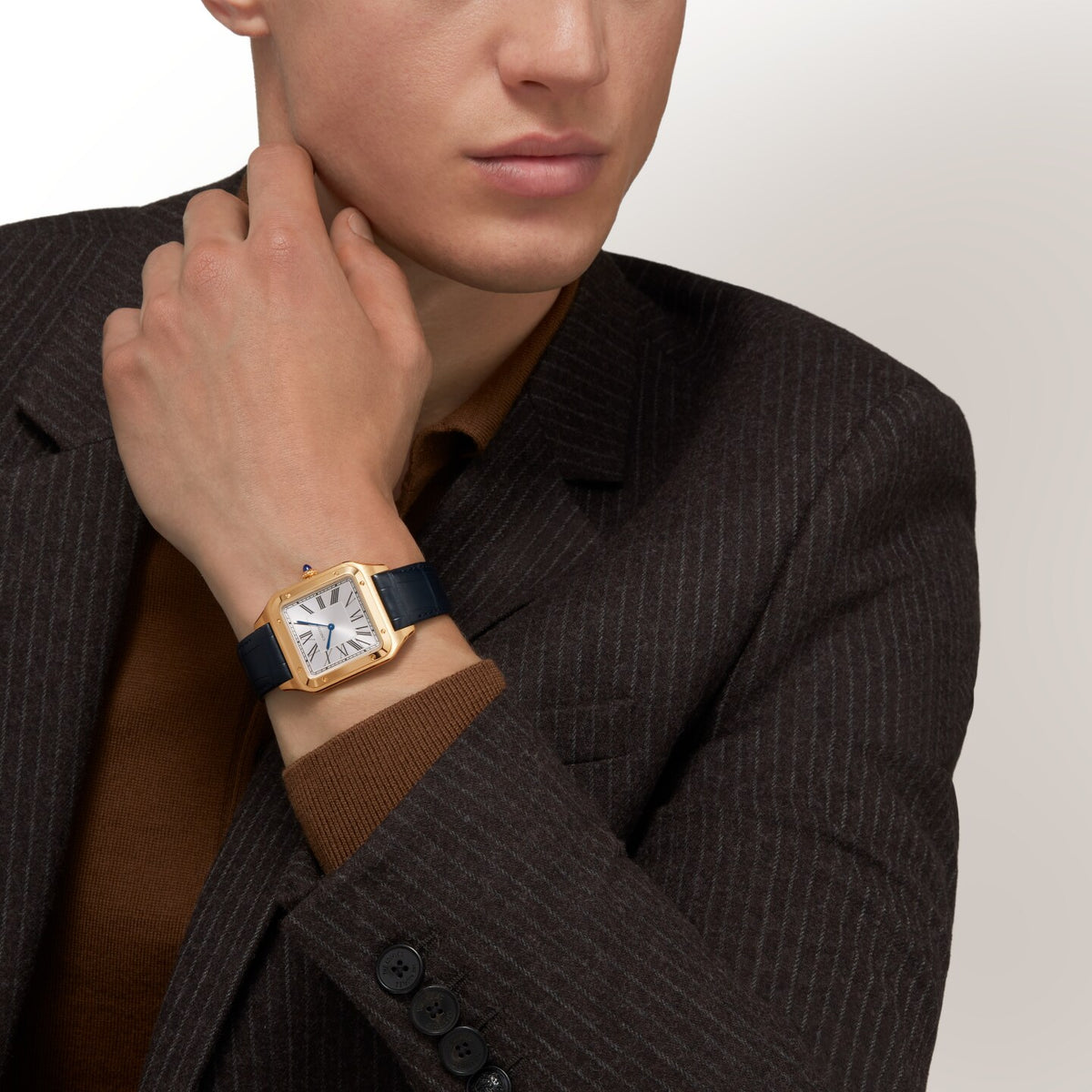 Reloj Cartier Santos-Dumont XL Oro Amarillo WGSA0108
