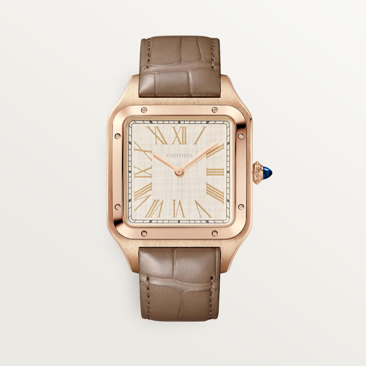 Reloj Cartier Santos-Dumont XL Oro Rosa WGSA0112