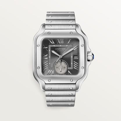 Reloj Cartier Santos Dual Time Grande Acero WSSA0076